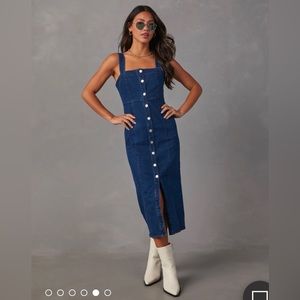 Vici denim dress